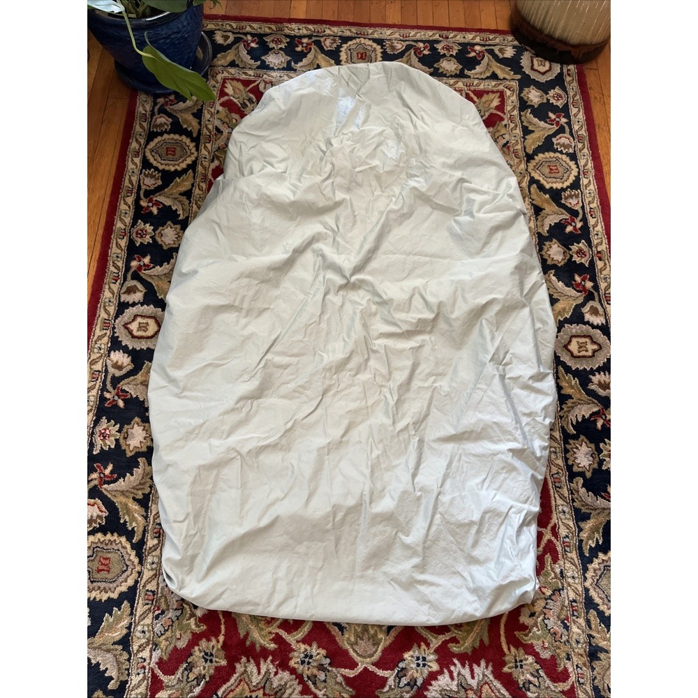 Magnolia Organics Cotton Organic Twin Fitted Sheet Farmhouse Seasalt Sage Green